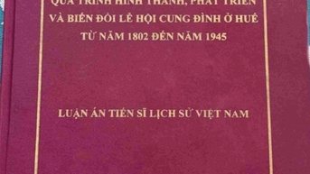 Đại học Huế giải thích kết luận luận án tiến sĩ đạo văn 12 trang