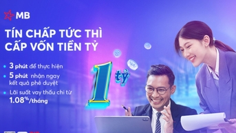 MB ra mắt sản phẩm vay vốn tín chấp đồng hành cùng doanh nghiệp