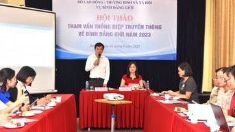 Tham vấn thông điệp truyền thông về bình đẳng giới năm 2023
