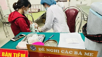 Sẽ có thêm 2,8 triệu liều vắc xin 5 trong 1 trong tiêm chủng mở rộng