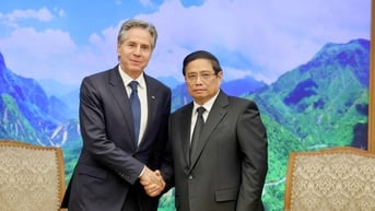 Thủ tướng Phạm Minh Chính tiếp Ngoại trưởng Hoa Kỳ sang chia buồn trước sự ra đi của Tổng Bí thư Nguyễn Phú Trọng