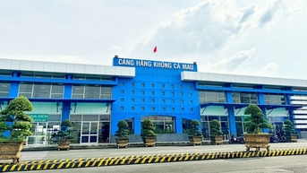 Thu hồi hơn 100ha đất để mở rộng, nâng cấp Cảng hàng không Cà Mau