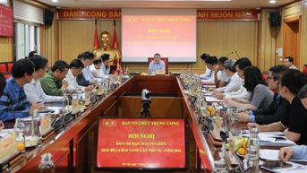 Triển khai thực hiện kế hoạch tổ chức Lễ công bố và trao Giải Búa liềm vàng lần thứ IX