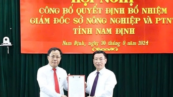 Nam Định bổ nhiệm nhiều chức danh lãnh đạo chủ chốt