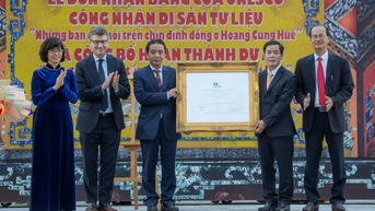 Thừa Thiên Huế đón nhận bằng của UNESCO và công bố hoàn thành tu bổ di tích điện Thái Hòa