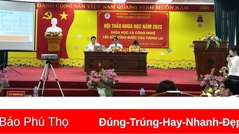 Hội thảo “Khoa học và Công nghệ tiếp sức vững bước vào tương lai”