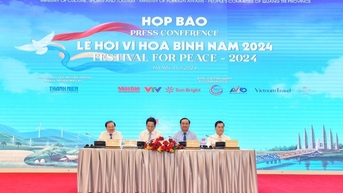 Ngày 6/7, Quảng Trị lần đầu tiên tổ chức Lễ hội Vì Hòa bình năm 2024