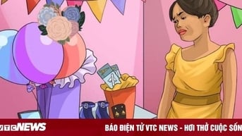 Vì sao cô gái nhìn thấy quà lại buồn?