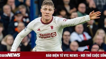 Hojlund lập kỷ lục, Man Utd tiến gần top 5