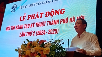 Chính thức phát động Hội thi Sáng tạo Kỹ thuật Hà Nội lần thứ 2