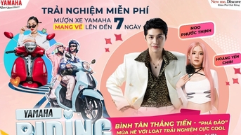 Trải nghiệm xe miễn phí cùng Yamaha Riding Station tại TPHCM với dàn sao Việt