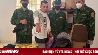 Bắt 2 nam thanh niên vận chuyển hơn 10 kg ma túy từ Campuchia về Việt Nam