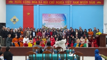 Một trường học ở huyện Triệu Phong (Quảng Trị) có thêm không gian học tập do DOVE Fund tài trợ