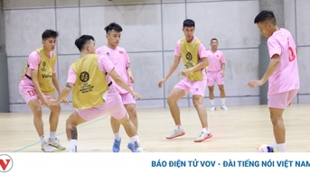 ĐT Futsal Việt Nam luyện bài tấn công đặc biệt, quyết thắng ĐT Futsal Trung Quốc
