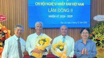 សមាជសមាគមអ្នកថតរូបវៀតណាម Lam Dong II អាណត្តិ 2024 - 2029
