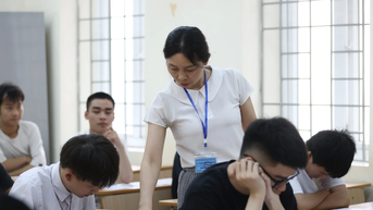 Gần 99% thí sinh đã đến làm thủ tục dự thi