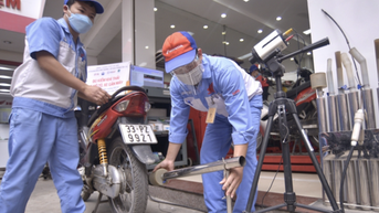 បង្កើតកម្មវិធីដើម្បីគ្រប់គ្រងការត្រួតពិនិត្យការបំភាយម៉ូតូ ការពារការជ្រៀតជ្រែកពីខាងក្រៅ