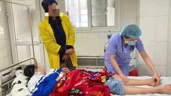 Bệnh nhi nguy kịch sau khi đắp lá điều trị rắn cắn