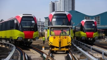 Trải nghiệm 8 nhà ga trên cao tuyến Metro Nhổn-ga Hà Nội