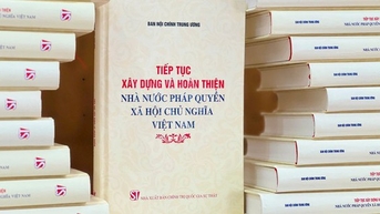 Ra mắt sách về xây dựng Nhà nước pháp quyền xã hội chủ nghĩa