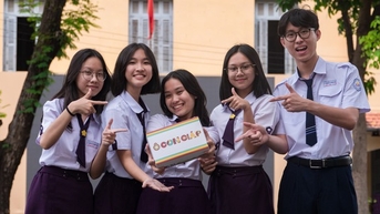 Học sinh đưa văn hóa, kiến trúc Việt vào trò chơi dân gian, giành giải quốc gia