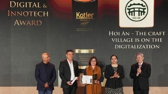 Dự án "Hội An - Làng nghề lên số” nhận giải thưởng quốc tế Kotler Awards 2024