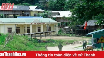 Xây dựng bản nông thôn mới gắn với bảo vệ biên giới ở Mường Lát