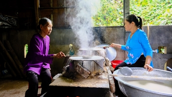 Nghề làm bánh tráng ở Đà Nẵng thành di sản