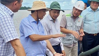 Sóc Trăng khởi công thêm mỏ cát cung cấp cho cao tốc trục ngang