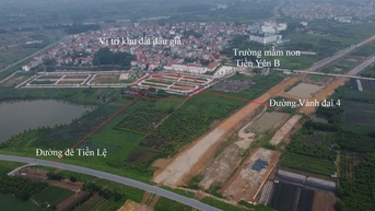 Hiện trạng khu đất trúng đấu giá hơn 133 triệu đồng/m2 ở huyện vùng ven Hà Nội