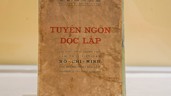 Dấu ấn Cách mạng Tháng Tám qua những hiện vật lịch sử