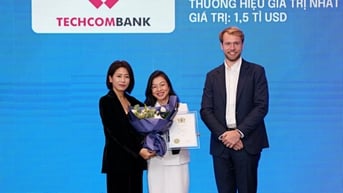 Techcombank - Ngân hàng tư nhân giá trị nhất Việt Nam tiếp tục thăng hạng toàn cầu