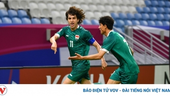 U23 이라크와 U23 타지키스탄이 골 세례를 퍼붓다