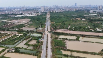 Tuyến đường hơn 700 tỷ đồng ở huyện Hoài Đức sau hơn 2 năm triển khai thi công hiện ra sao?