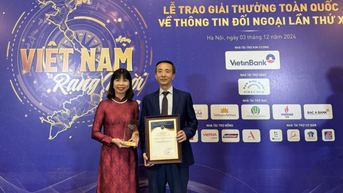 Sáng kiến tủ sách Tiếng Việt đạt giải Nhì Giải thưởng toàn quốc về thông tin đối ngoại lần thứ X