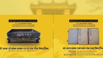 Tiếp nhận các hiện vật của vua Hàm Nghi do hậu duệ từ Pháp hiến tặng