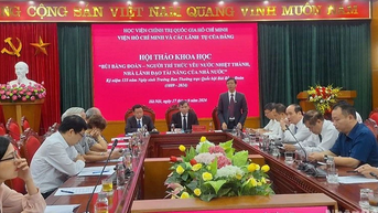 Hội thảo khoa học: Bùi Bằng Đoàn