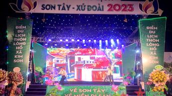 Khai mạc Năm du lịch Sơn Tây - xứ Đoài 2023