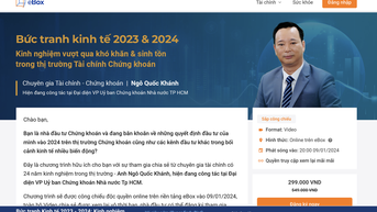 eBox trở lại với chuyên đề về đầu tư chứng khoán