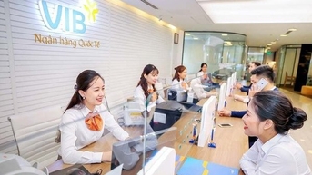 VIB ហៀបនឹងចំណាយប្រាក់ជិត ១.៦៥០ពាន់លានដុង ដើម្បីបង់ភាគលាភ