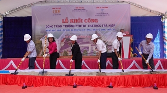 Quỹ Niềm tin vàng và PNJ tài trợ xây trường ở vùng cao Quảng Ngãi