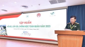 Khai mạc Hội nghị tập huấn hồi sức, cấp cứu, chống độc toàn quân