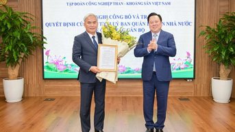 Ông Vũ Anh Tuấn được bổ nhiệm chức vụ Tổng Giám đốc Tập đoàn TKV