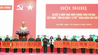 Đại tướng Phan Văn Giang: Phát triển phong trào thi đua xây dựng "Quân y 5 tốt" theo hướng sâu rộng, bền vững, sáng tạo, hiệu quả