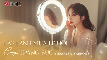 Lấp lánh mùa lễ hội cùng trang sức 8 Hearts &amp; 8 Arrows