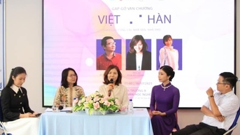 Gặp gỡ văn chương Việt Hàn giúp quảng bá văn học Việt Nam ra thế giới