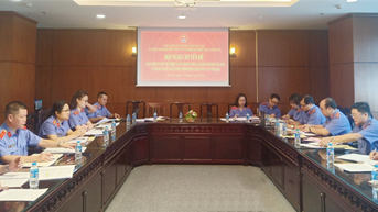 Vụ 3 VKSND tối cao tổ chức Hội nghị sinh hoạt chuyên đề