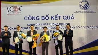 VNPT - CA tiếp tục là giải pháp chữ ký số có chất lượng dịch vụ tốt nhất năm 2024