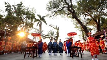 Ấn tượng lễ tế Tổ bách nghệ ở Huế