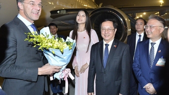 Thủ tướng Hà Lan Mark Rutte đến Hà Nội